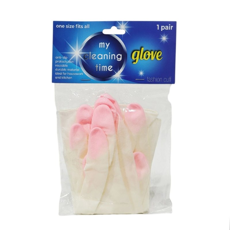 GUANTES PARA EL HOGAR MULTIUSO COLOR ROSA GLOVE