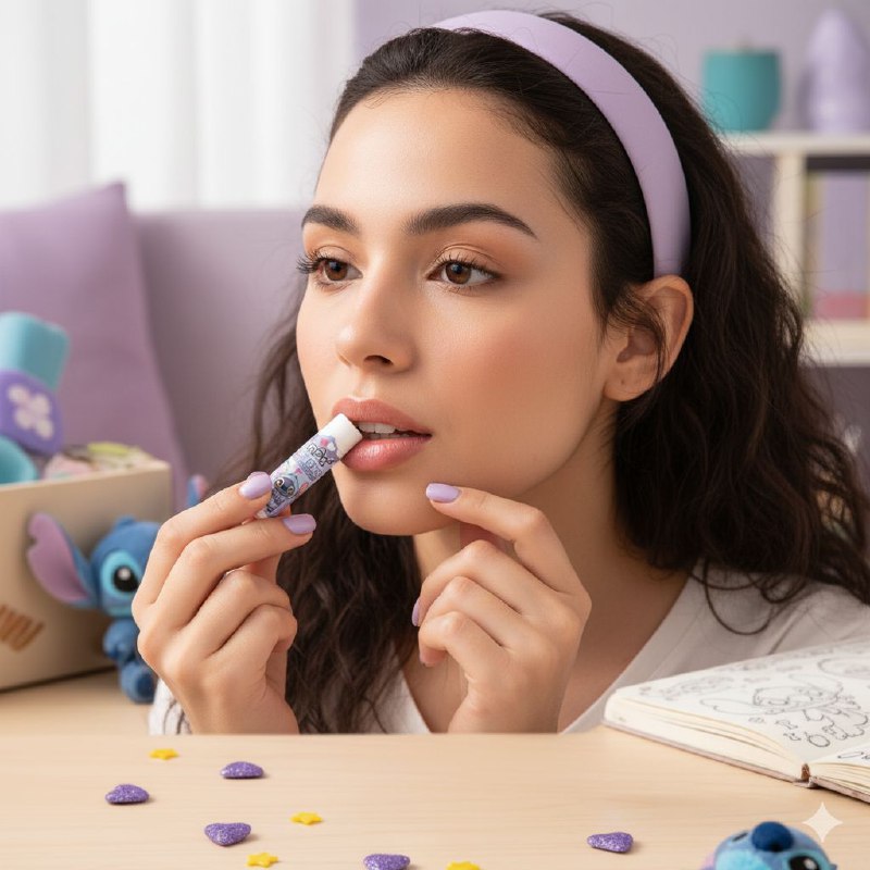 BRILLO LABIAL BALSAMO HIDRATANTE QUE DA SUAVIDAD Y BRILLO DURANTE 24H RPK LIP BALM STITCH