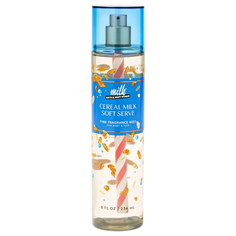 BATH & BODY WORKS SPLASH MILK CEREAL MILK SOFT SERVE 236ML (M)