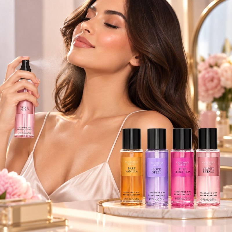 VICTORIA'S SECRET MINI SET THE BEST OF MIST SET DE 4 MINI SPLASH 75ML