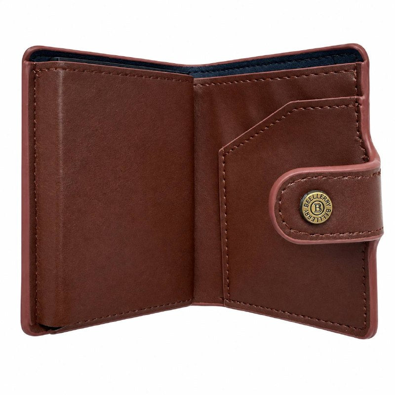 BILLETERA COMPACTA CON TARJETERO Y PROTECCION RFID BAELLERRY 9X8CM