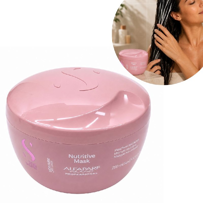 MASCARILLA PARA EL CABELLO NUTRITIVA E HIDRATANTE INTENSIVA PARA CABELLO SECO ALFAPARF 200ML
