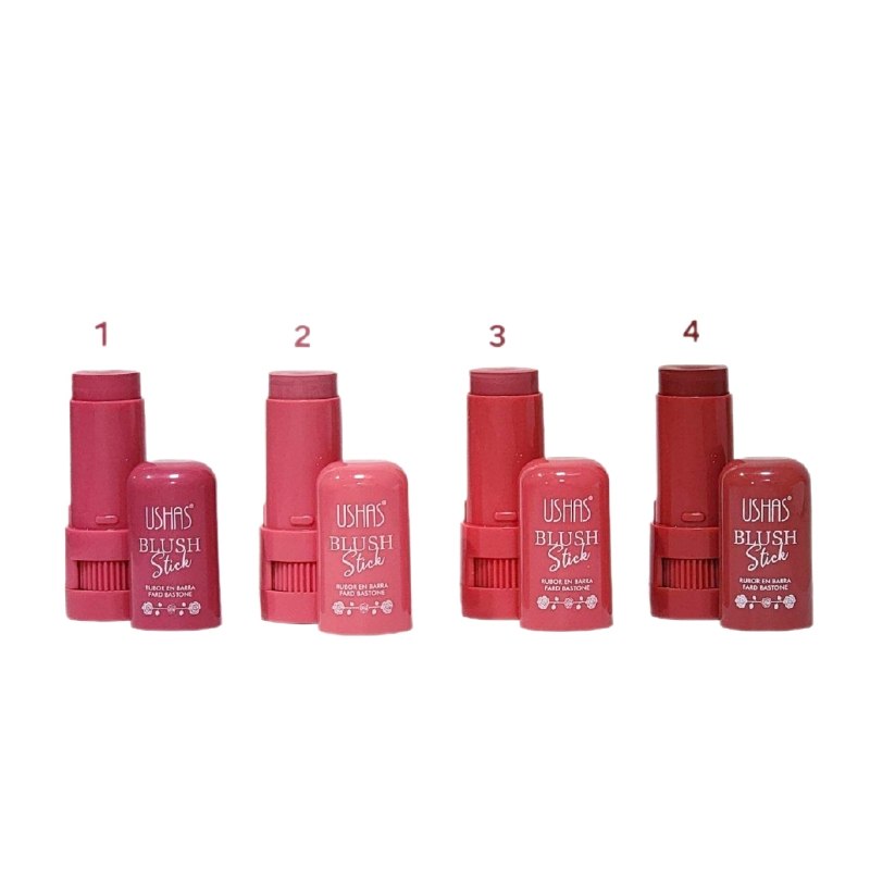 BLUSH CREMOSO EN BARRA DE ALTA PIGMENTACION Y ACABADO NATURAL USHAS 7G