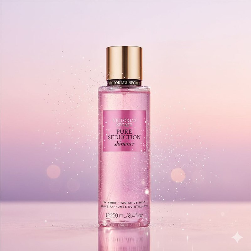 VICTORIAS SECRET SPLASH PURE SEDUCTION SHIMMER 250ML (M)