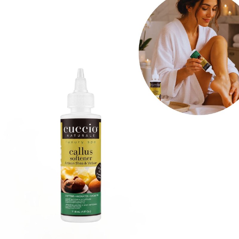 TRATAMIENTO ABLANDADOR Y SUAVIZANTE DE CALLOS CON MANTECA DE KARITE Y VERTIER CUCCIO 118ML