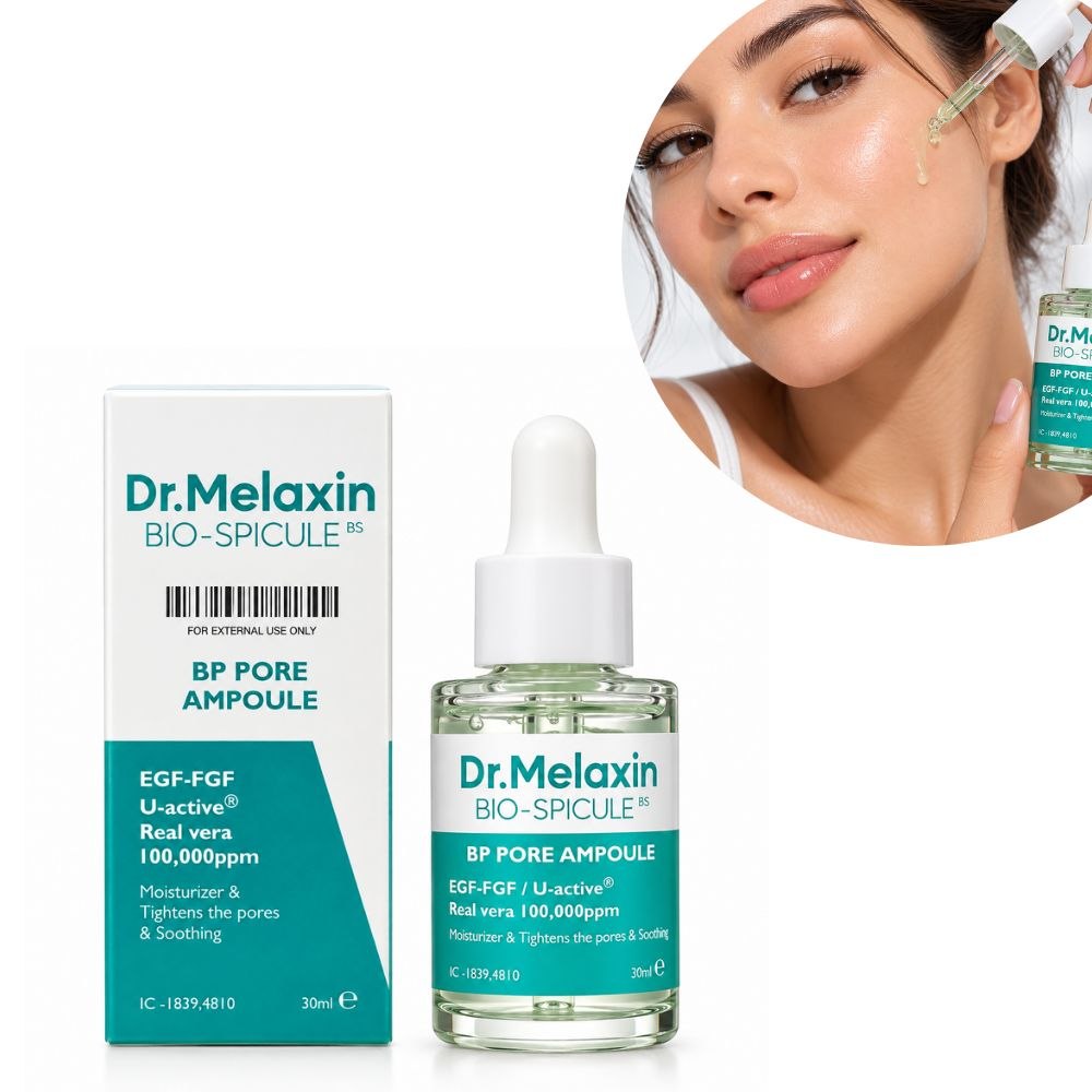 AMPOLLA FACIAL PARA CUIDADO DE POROS BIO-SPICULE BS DR.MELAXIN 30ML