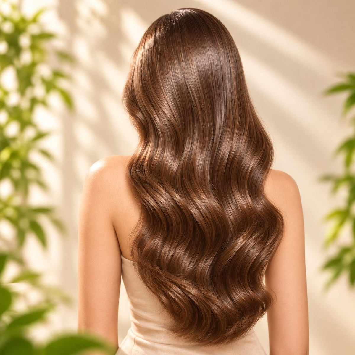 SHAMPOO TINTE PARA EL CABELLO 3 EN 1 COLOR CAFE AUGEAS HERBAL HAIR 500ML