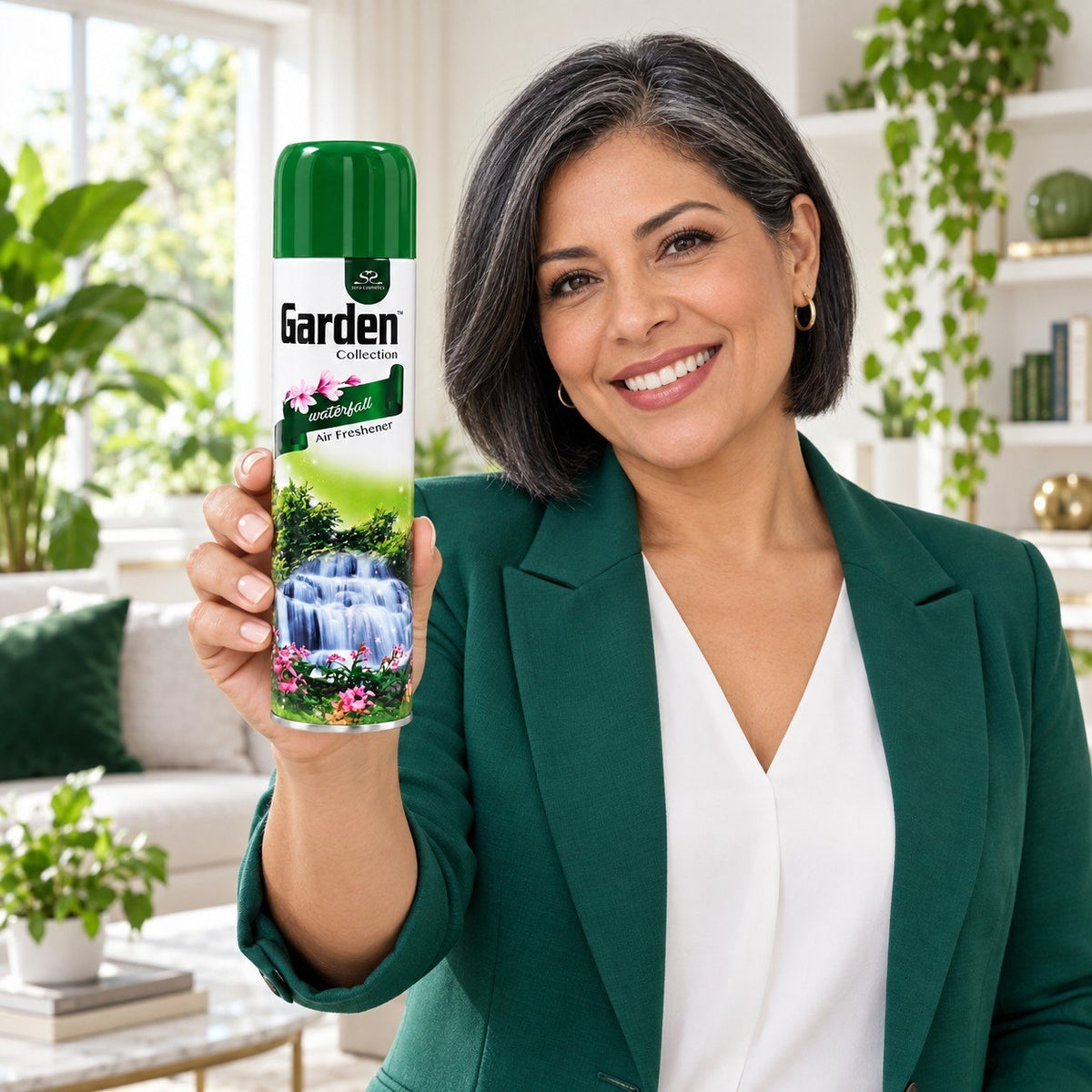 AMBIENTADOR EN AEROSOL CON AROMA A CASCADA WATERFALL GARDEN COLLECTION 300ML