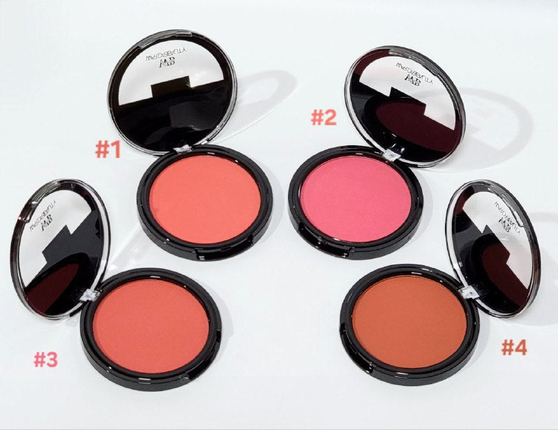 BLUSH DE LARGA DURACION,  DUPE MAYBELLINE FITME ASPECTO NATURAL 4 TONOS, WARDABEAUTY FIT NNEI