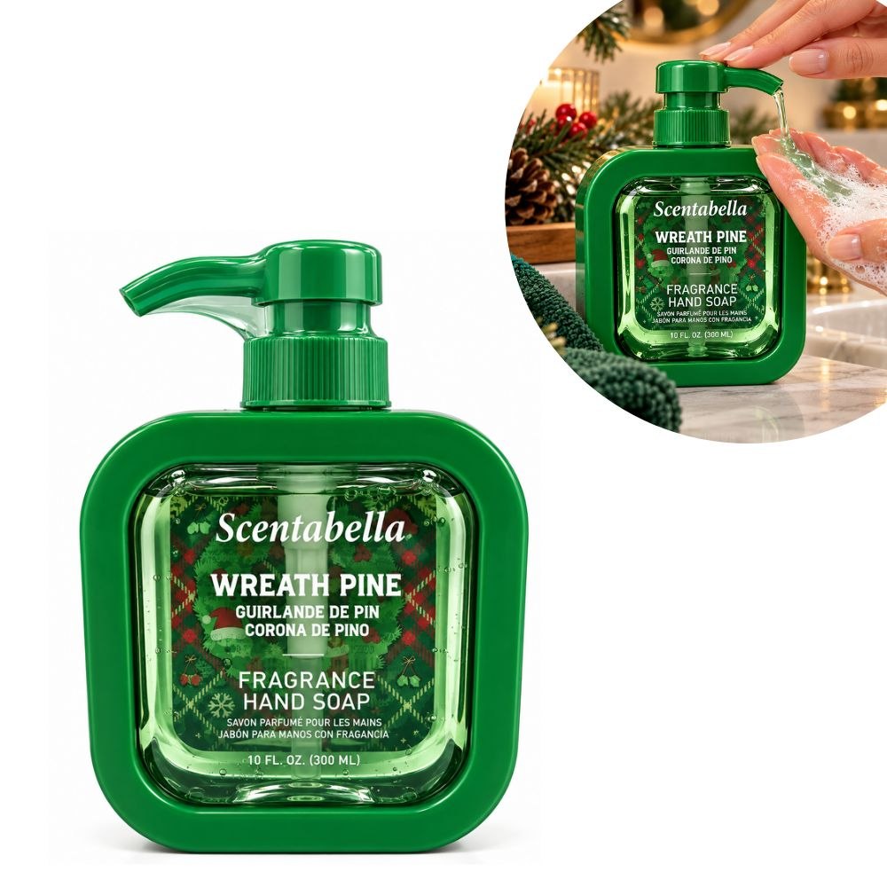 JABÓN LÍQUIDO DE MANOS CON FRAGANCIA CORONA DE PINO SCENABELLA 3000ML