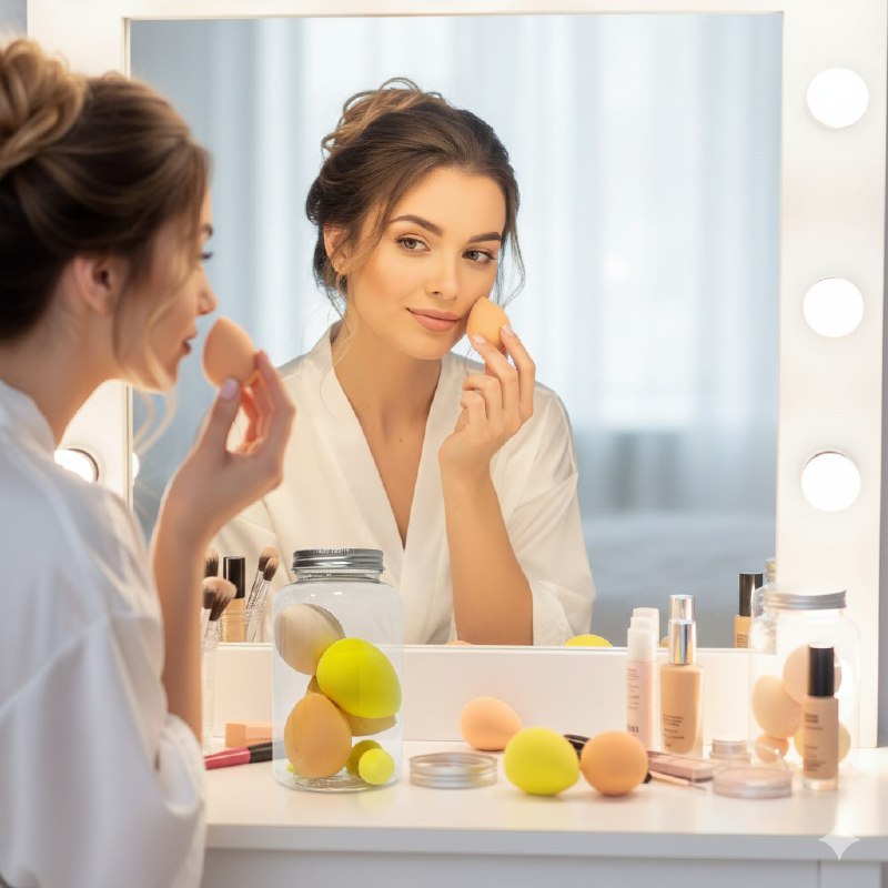 SET DE ESPONJAS DE MAQUILLAJE 7UND