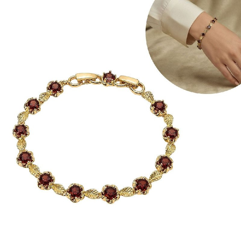 PULSERA DE ENCHAPE PARA DAMA 18CM