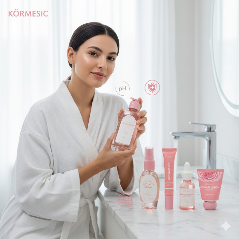 GEL INTIMO PARA MUJER EN SET DE 5 PIEZAS KORMESIC