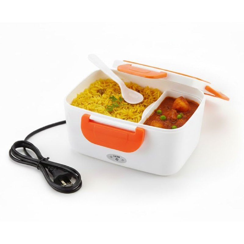 MAQUINA LONCHERA ELECTRICA CON CALENTADOR DE COMIDA PORTATIL USO PERSONAL CON CUCHARA, 3 COLORES