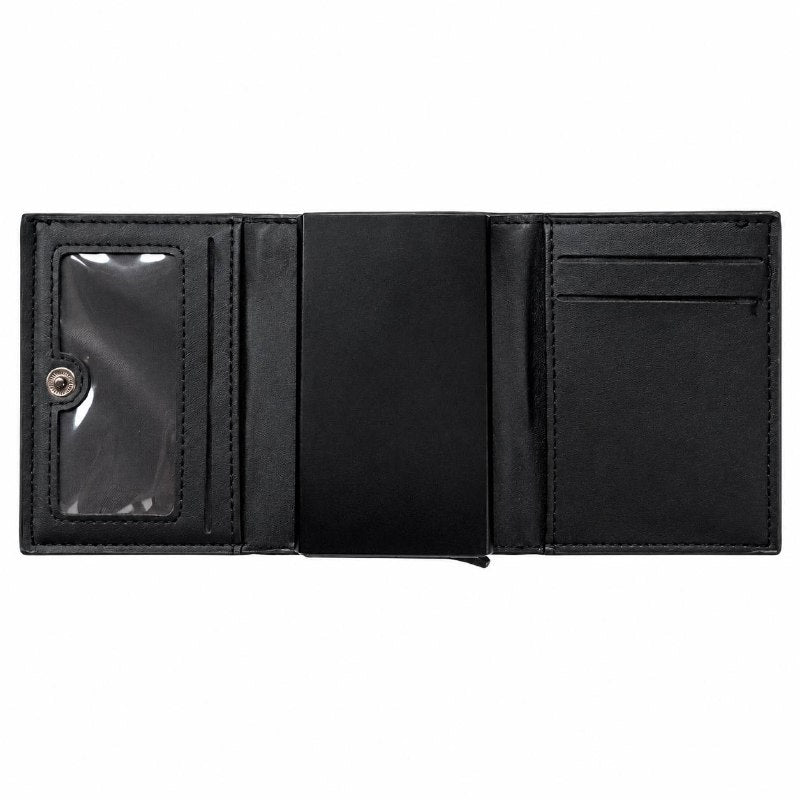 BILLETERA COMPACTA CON TARJETERO Y PROTECCION RFID BAELLERRY 9X8CM