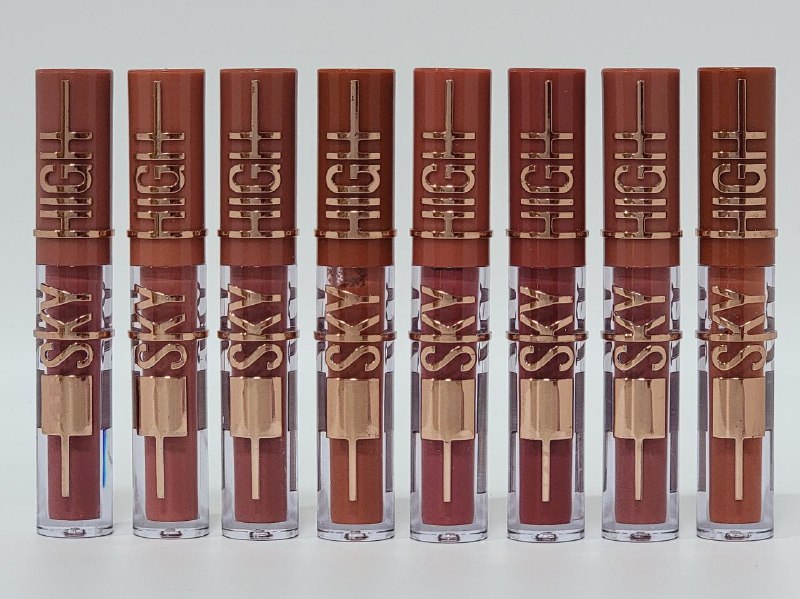 BRILLO LABIAL DUPE MAYBELLINE SKY HIGH MATTE 8 TONOS ROMANTIC RAIN PROFESSIONAL MAKU UP SKY HIGH