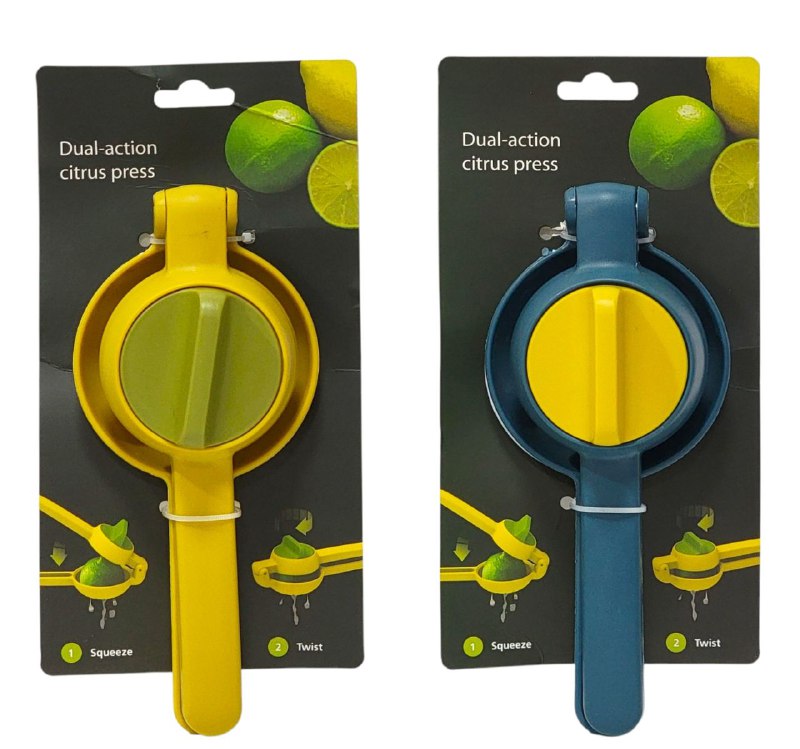 EXPRIMIDOR MANUAL DE NARANJAS Y LIMONES CITRICOS DE DOBLE ACCION GIRATORIO DUAL ACTION CITRUS PRESS
