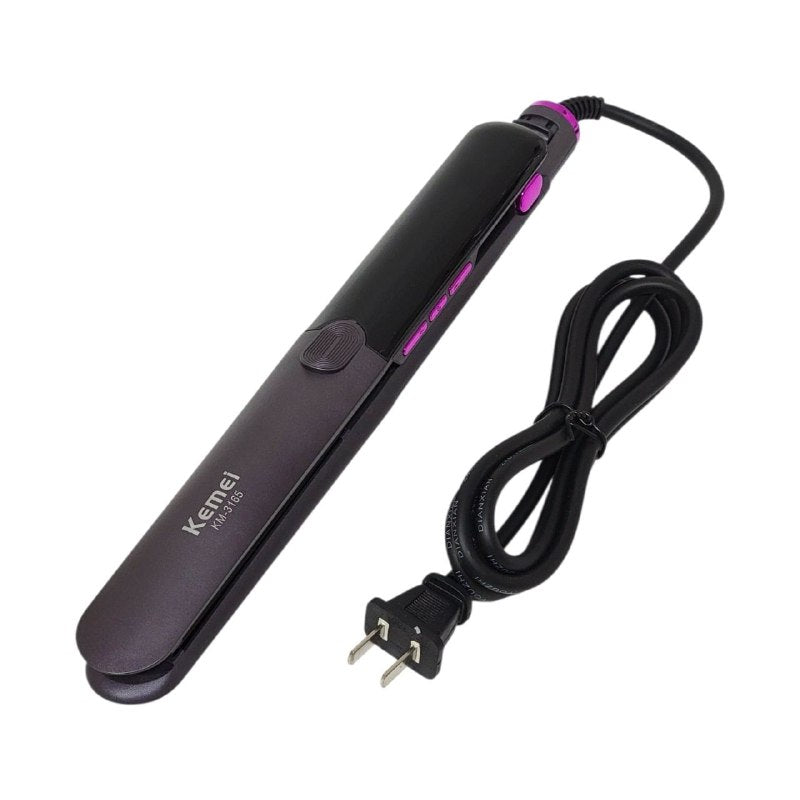 PLANCHA ALISADORA DE CABELLO KEMEI 230°C