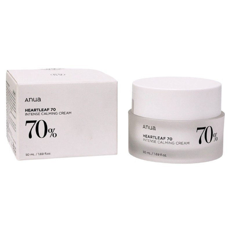 CREMA FACIAL COREANA CALMANTE INTENSIVA PARA PIEL ESTRESADA ANUA 50ML
