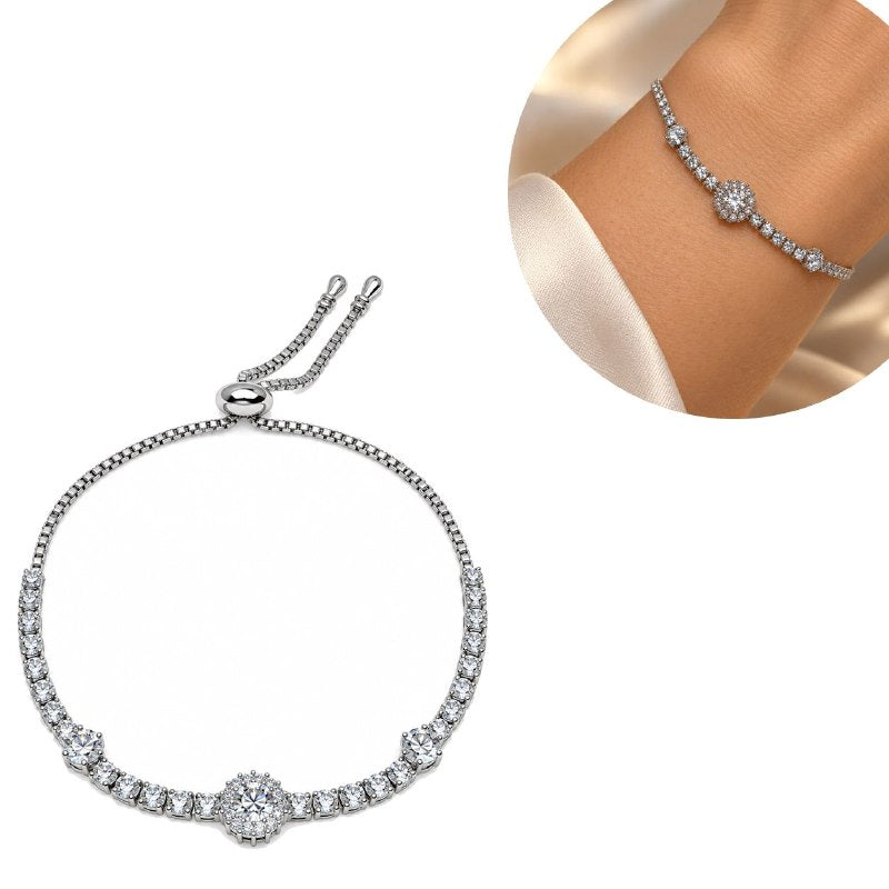 PULSERA DE ENCHAPE PARA DAMA 18CM