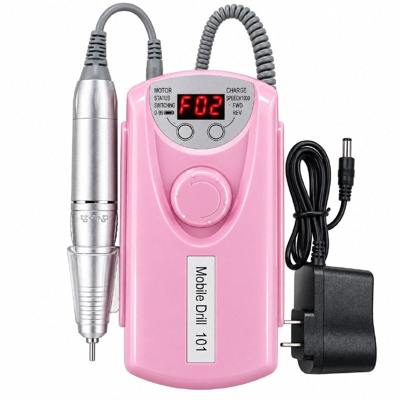 TALADRO DRILL ELECTRICO PORTATIL PARA UÑAS MANICURA Y PEDICURA