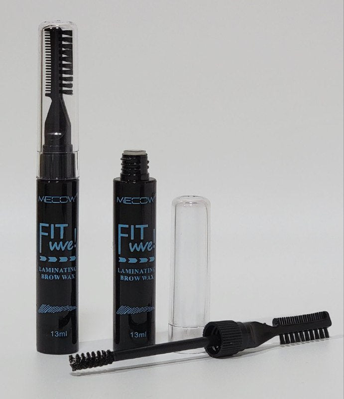 GEL PARA CEJAS DUPE MAYBELLINE FITME CERA PARA LAMINAR CEJAS, MANTENIMIENTO DE PELUSA, REFRESCANTE Y FIJADOR DE COLOR 3D MECOW 13ML