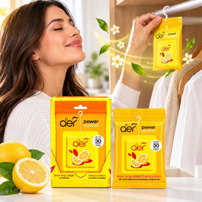 AROMATIZANTE AMBIENTAL CONTINUO CON AROMA CITRICA DE LIMON AER 10G