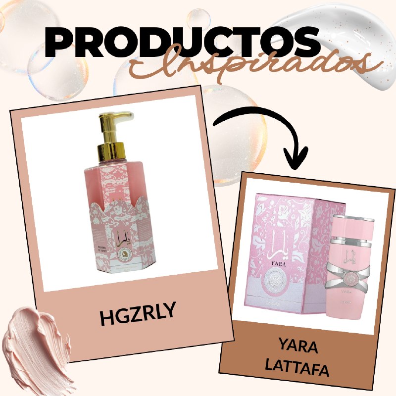 SHAMPOO SUAVIZANTE Y DESENREDANTE HGZRLY 300ML (AROMA SIMILAR LATTAFA YARA)