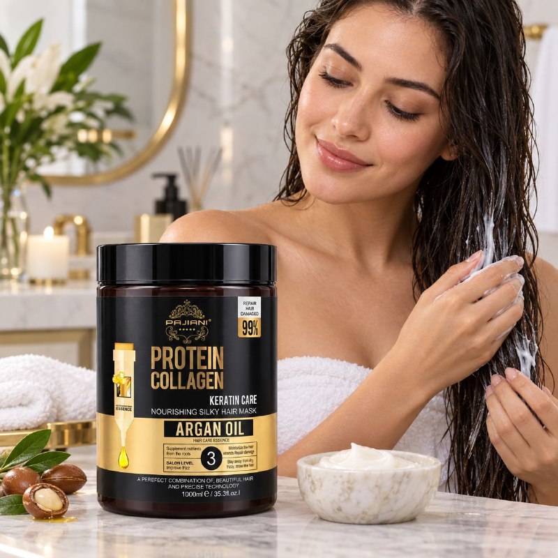MASCARILLA CAPILAR PAJIANI PROTEIN COLLAGEN KERATIN CARE Y ARGAN OIL 1000ML