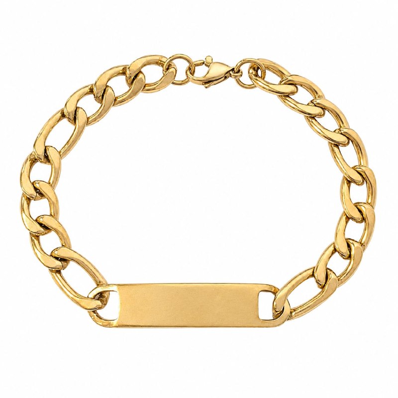 PULSERA DE ENCHAPE PARA CABALLERO 24CM