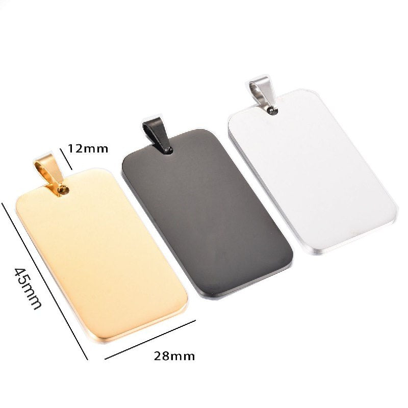 DIJE1525A FORMA PLACA PERSONALIZABLE