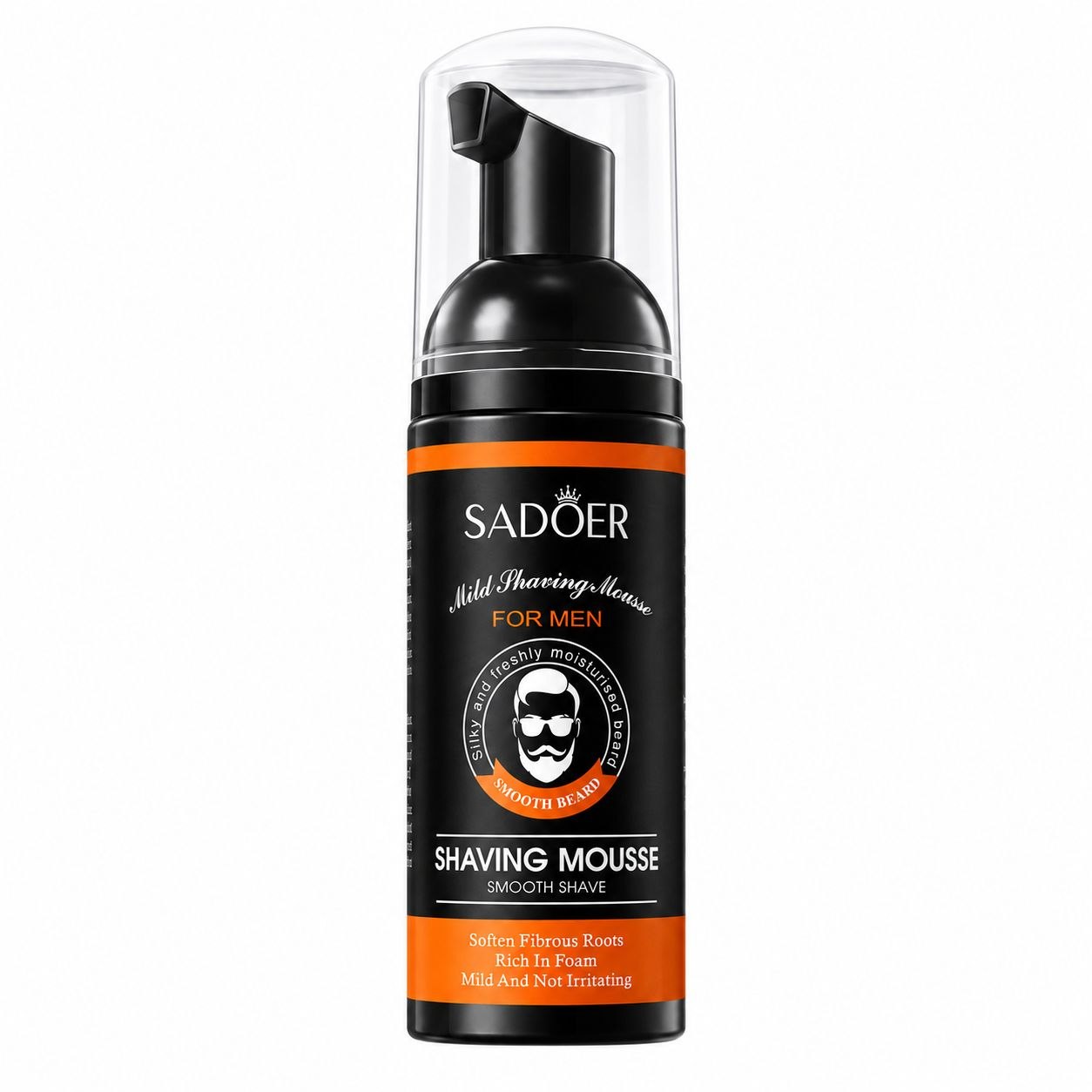 ESPUMA DE AFEITADO SUAVE Y DE ALTA DENSIDAD SADOER SHAVING FOAM SMOOTH 60 ML