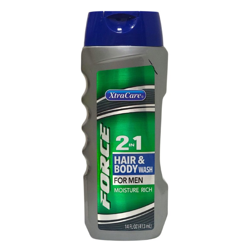 GEL DE DUCHA PARA HOMBRE PARA CUERPO Y CABELLO CON VITAMINA HIDRATANTE XTRACARE 413ML