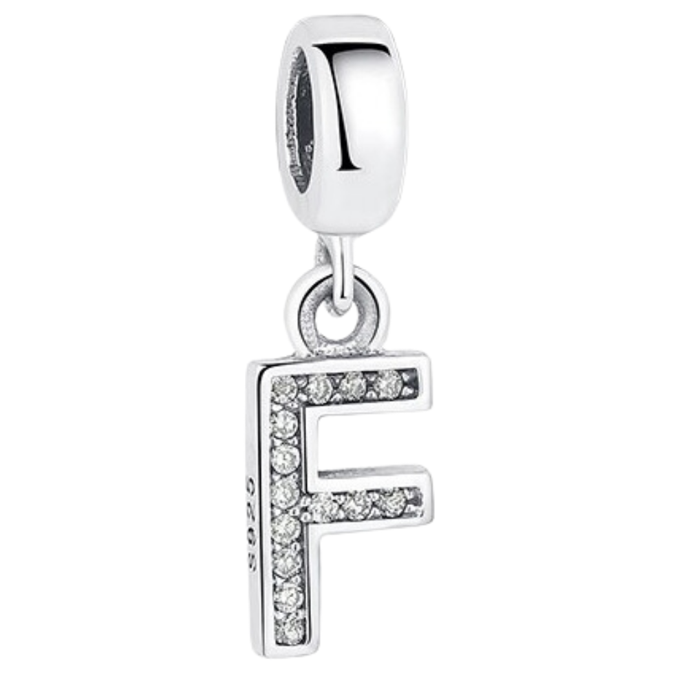 PCHARM788#F COLGANTE LETRA F