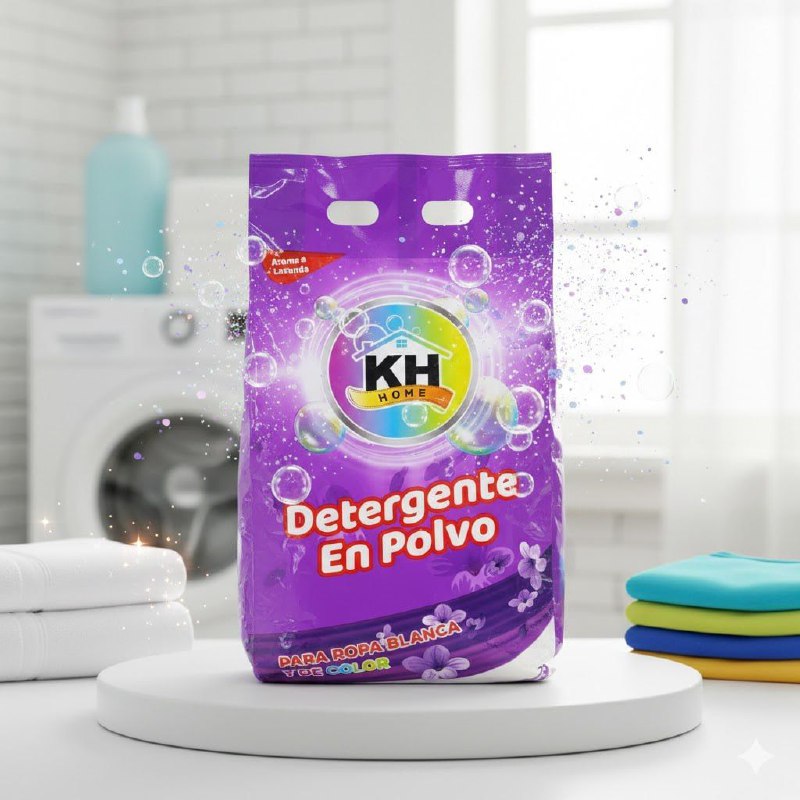 DETERGENTE ACE EN POLVO PARA ROPA BLANCA Y DE COLOR ELIMINA MANCHAS CON AROMA A LAVANDA KH HOME 1KG