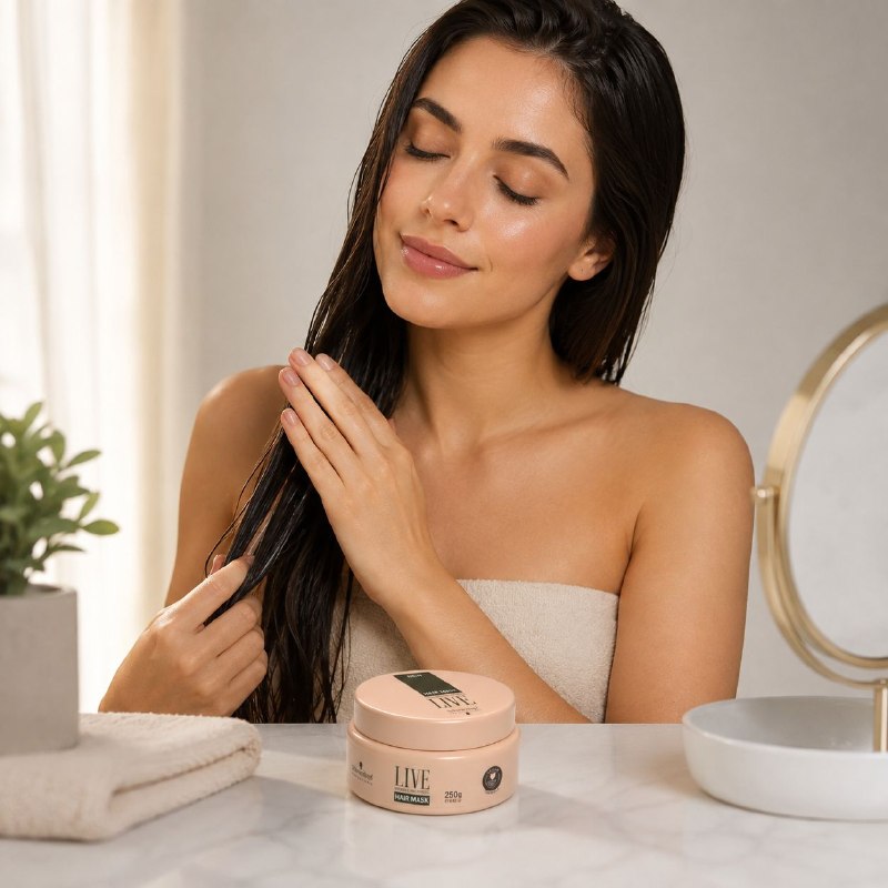 MASCARILLA CAPILAR NUTRICIÓN INTENSIVA Y ANTIOXIDANTE ECOSMETICS LIVE VITAMINA E 250G 1 UND