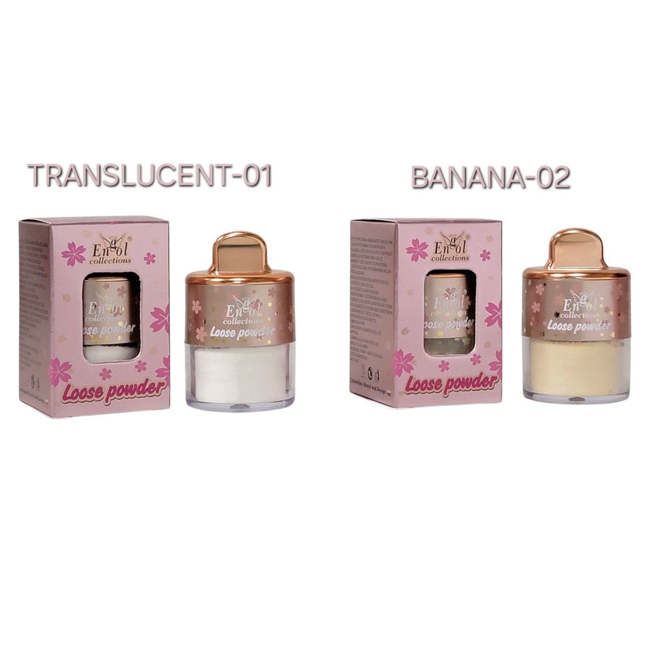 POLVO SUELTO TRANSLUCIDO Y FIJADOR PARA MAQUILLAJE EFECTO MATE ENGOL COLLECTIONS 4G