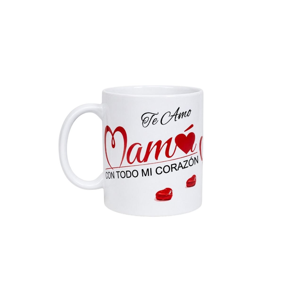 TAZA DE PORCELANA DÍA DE LA MADRE  10X9CM