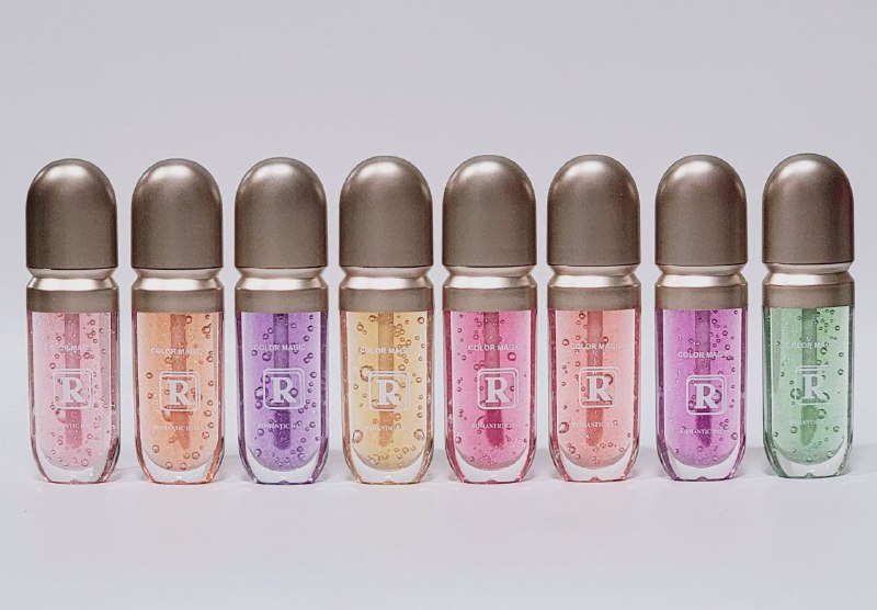 BRILLO LABIAL MAGICO, (DUPE KIKO MILANO) 8 COLORES ROMANTIC RAIN LIP GLOSS COLOR MAGIC