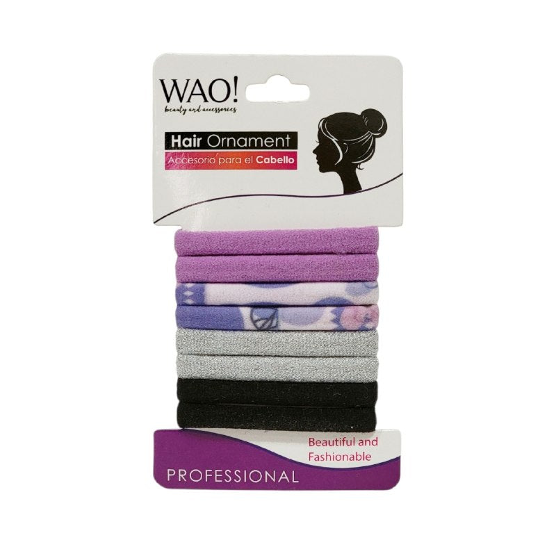 COLAS PARA EL CABELLO EN SET DE 8UND DE SUJECION FIRME TODO EL DIA WAO