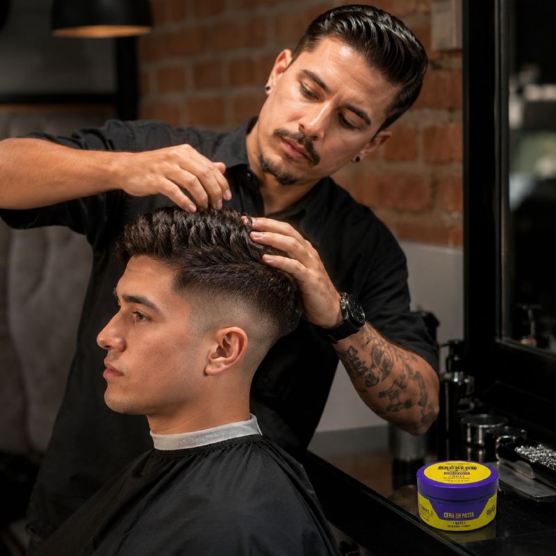 CERA EN PASTA MATE MAXYBELT PROFESSIONAL DON BARBERO 100G 1 UND (MOLDEADORA Y FIJADORA PARA CABELLO)
