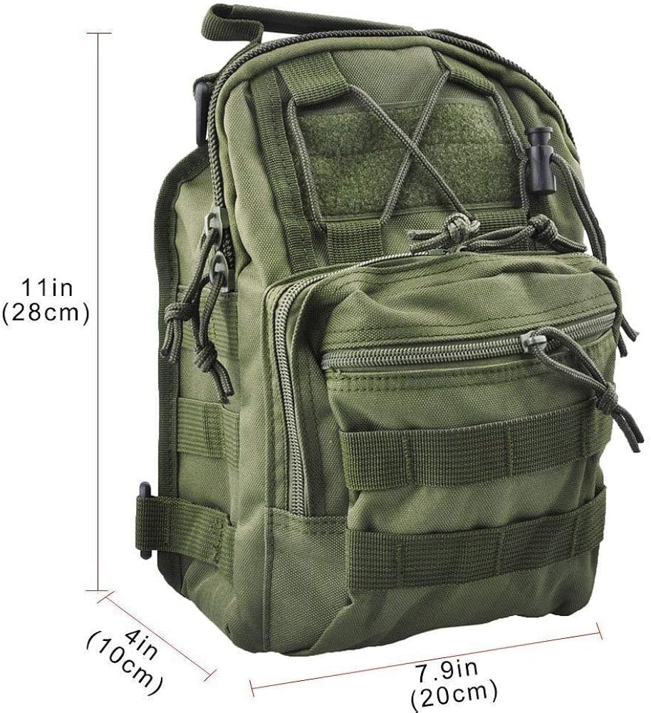 MOCHILA TÁCTICA TIPO BANDOLERA BRE TACTICAL 1 UND