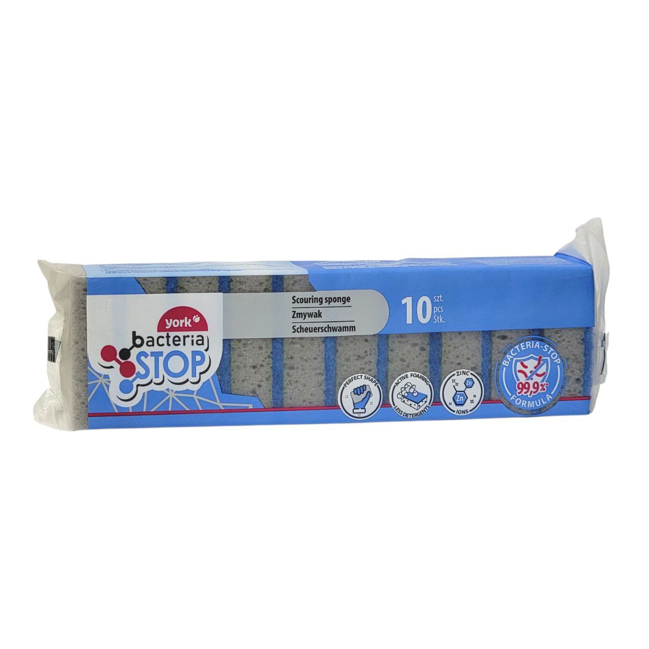 ESPONJAS PARA LIMPIEZA 10PCS YORK