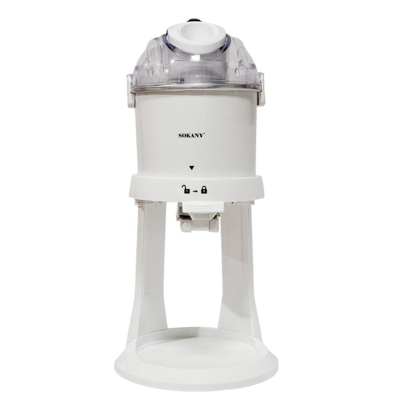 MAQUINA PARA HACER HELADOS ICE CREAM REFRIGERACION EFICIENTE, PRODUCCION RAPIDA Y FACIL DE LIMPIAR CAPACIDAD DE 1L SOKANY SK-03070 15X33CM