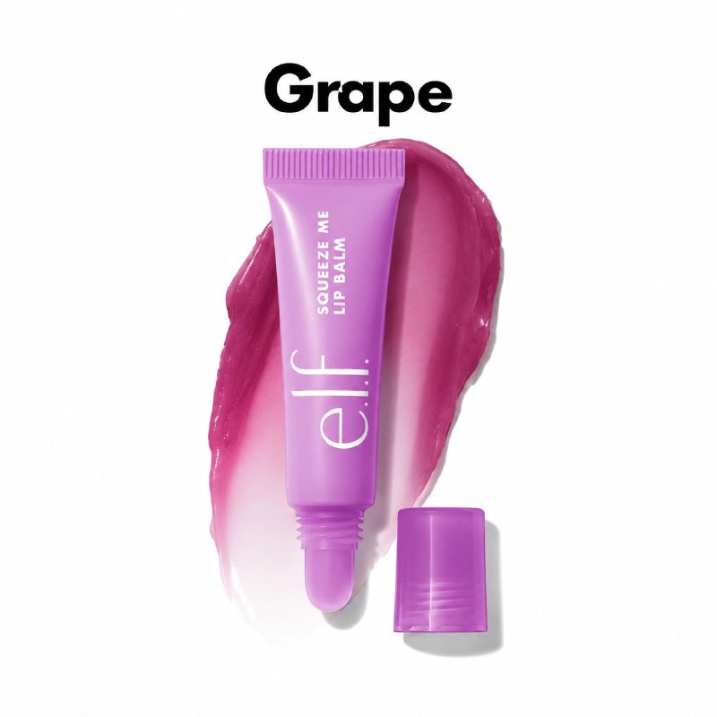 BALSAMO LABIAL HIDRATANTE Y SUAVIZANTE SABOR UVA ELF 6G
