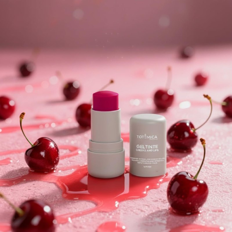 TINTE EN GEL PARA MEJILLAS Y LABIOS TONO INTENSE PURPLE RITUAL TOTEMICA BEAUTY 5.5G