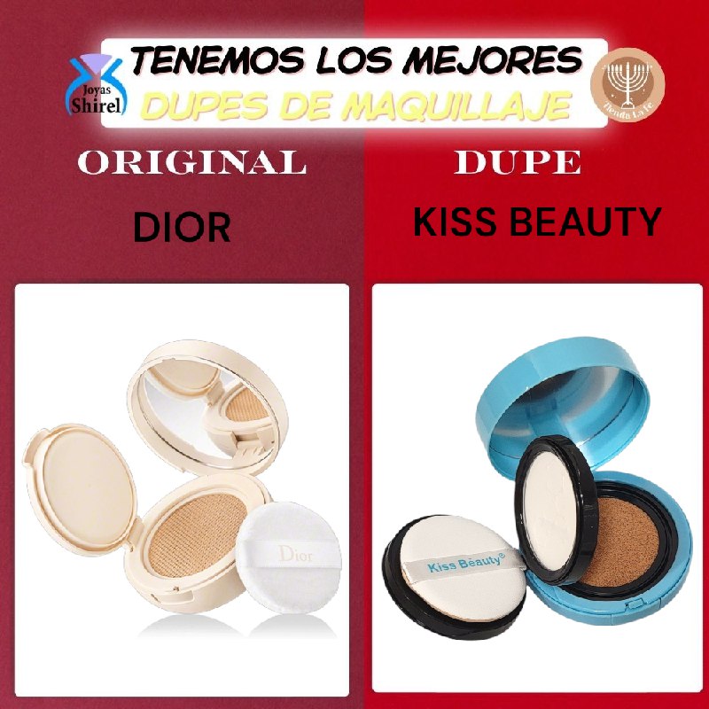 POLVO FACIAL CON ACIDO HIALURONICO DE ACABADO NATURAL MATTE SUAVE KISS BEAUTY 7.5G (DUPE DE DIOR)