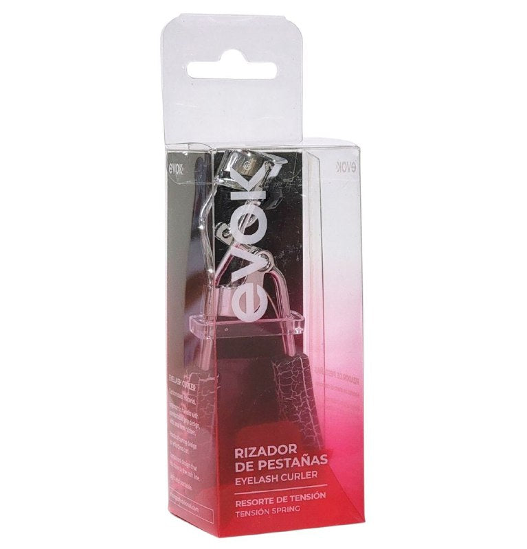 RIZADOR DE PESTAÑAS DE ACERO CON RESORTE DE TENSIÓN EVOK 11CM