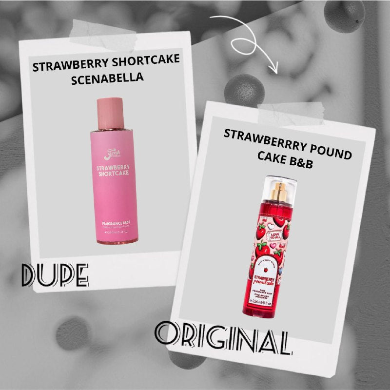 SPLASH STRAWBERRY SHORTCAKE SCENABELLA 250ML (M) (AROMA SIMILAR B&B STRAWBERRY POUND CAKE)