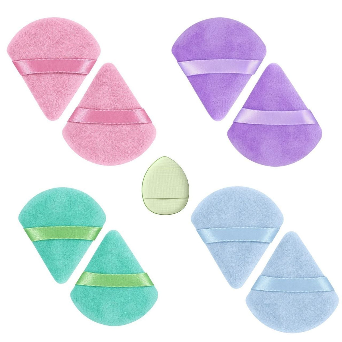 SET DE 12 ESPONJAS BORLAS PARA MAQUILLAJE SWEET BEAUTY